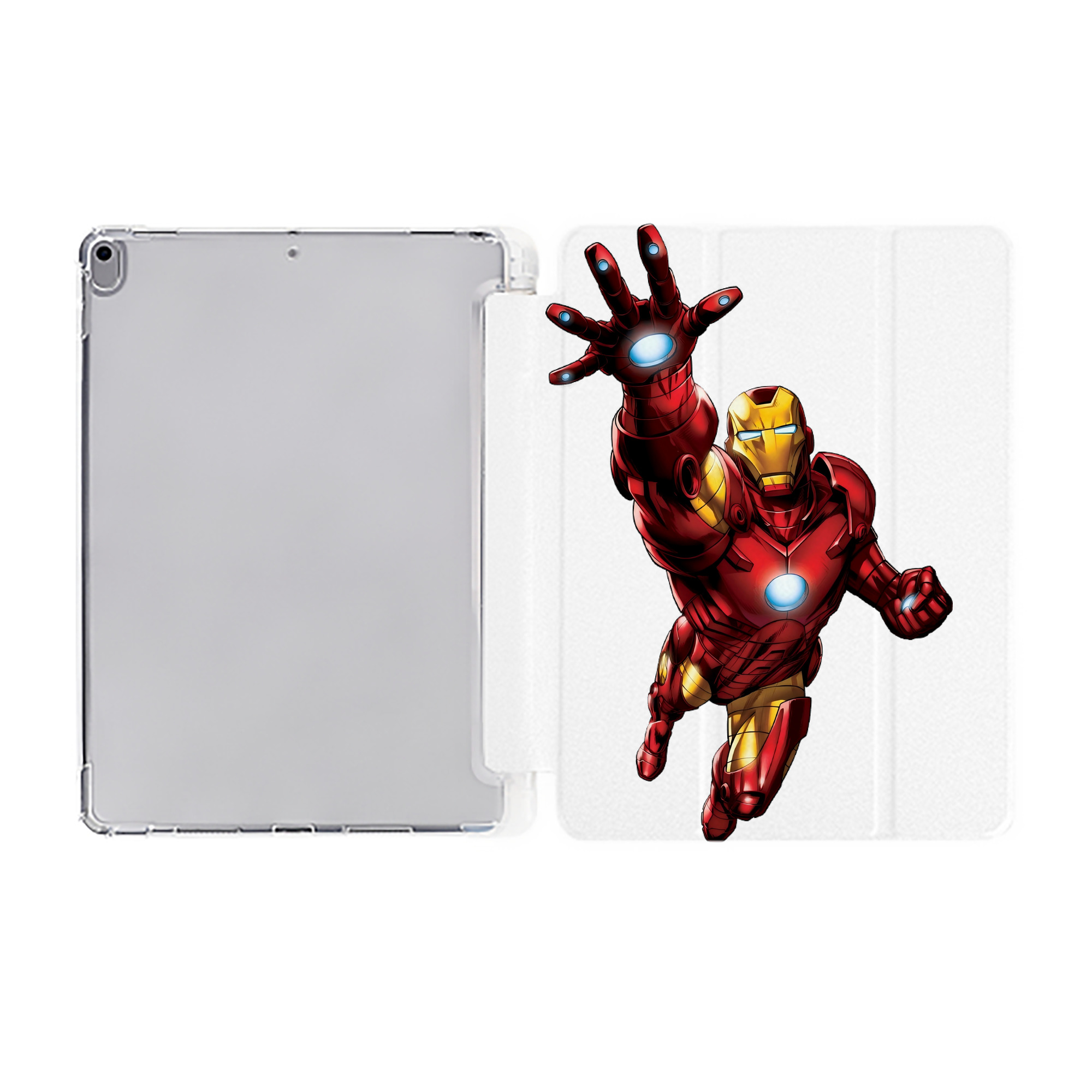 （画像用） アベンジャーズ The Avengers IPad ケース ペン収納付き 三つ折りスタンド PUレザー×シリコン 対応機種9.5/10.5/10.9インチ